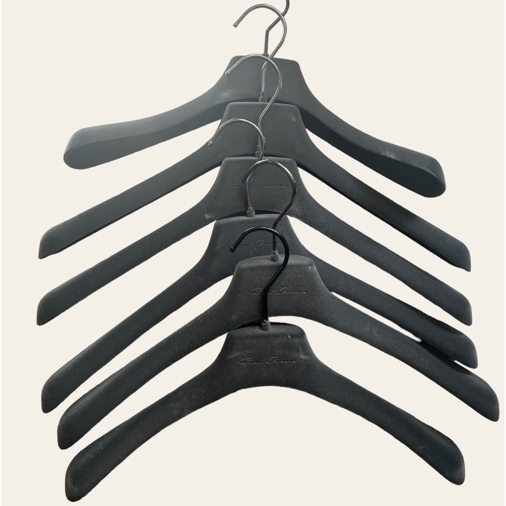 Rick Owens hangers.